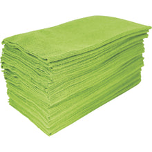 Chiffons de nettoyage multi-usages en microfibre Hopkins, 50 unités, vert, 12 1/2 po x 6 1/2 po x 6 1/2 po 