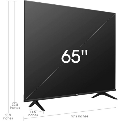 Téléviseur intelligent Google Hisense 65" Classe A6 Série 4K UHD