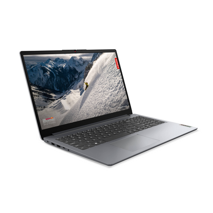 Lenovo - Ordinateur portable HD 15,6" Ideapad 1 - Athlon Silver 3050U - Mémoire 4 Go - eMMC 128 Go - Gris nuage