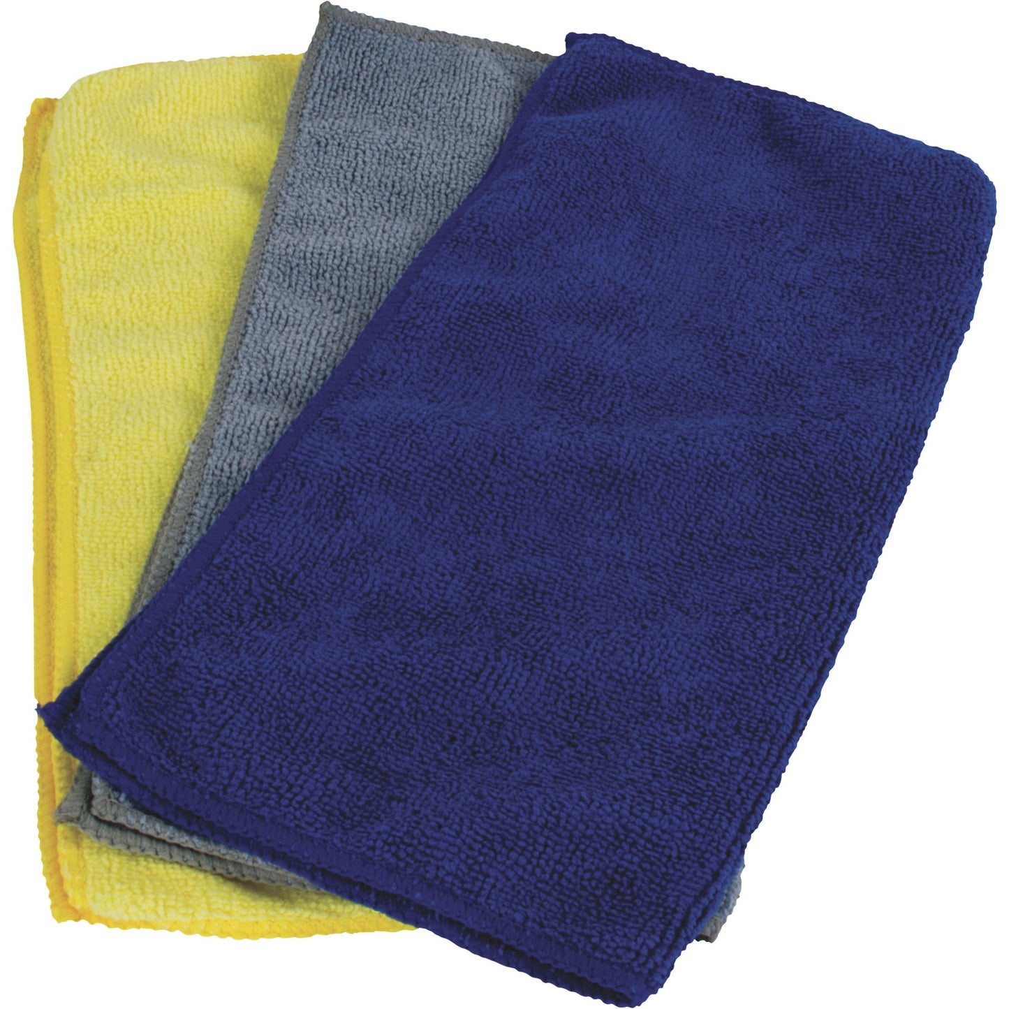 Chiffons de nettoyage en microfibre Detailer's Choice, paquet de 18. 