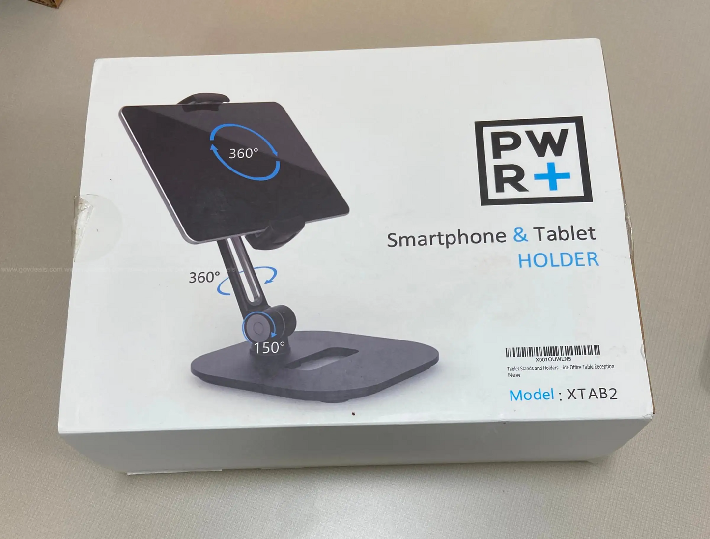 PWR+ Smartphone& Tablet Holder Model XTAB2