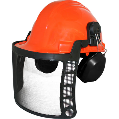 Combinaison casque/chaps/lunettes Forester Professional Cutter