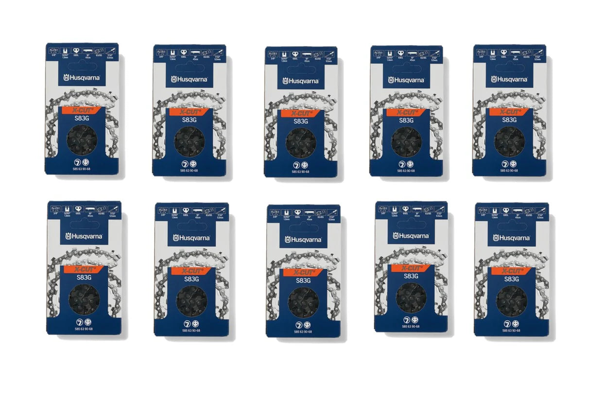 Husqvarna X-Cut® C83 3/8" Pitch (.050" Gauge) 93 Drive Link Chainsaw Chain