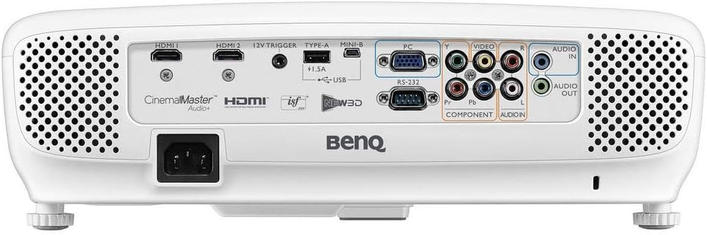 BenQ - HT2050A 1080p Projecteur ya cinéma à domicile, 2200 Lumens, Lag ya entrée moke - Pembe