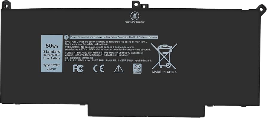 Battery mpo na Série Dell Latitude E7480