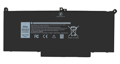 Battery mpo na Série Dell Latitude E7490