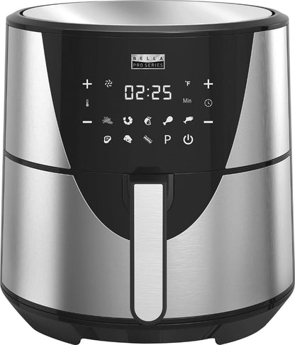 Bella PRO - 8-qt, oyo ezali na 8-qt. Friteuse à air numérique - Acier inoxydable