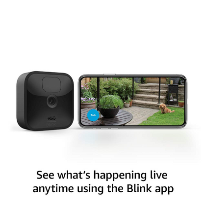 Blink Outdoor - caméra ya sécurité HD sans fil, oyo ezo résister na météo