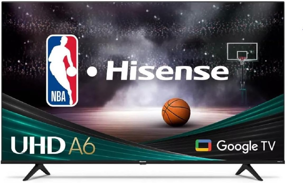 Hisense - Téléviseur intelligent Google de 50 pouces, 4K, UHD