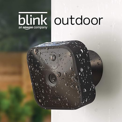 Blink Outdoor - Caméra de sécurité HD sans fil et résistante aux intempéries