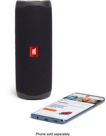 JBL - Flip 5 Portable Bluetooth Speaker - Black