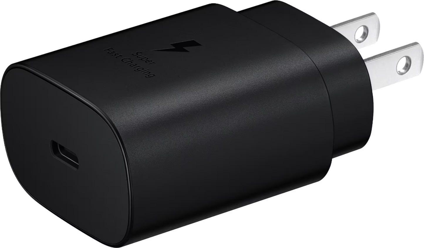 Samsung - Chargeur mural ya chargement super rapide 25W USB-C - Noir