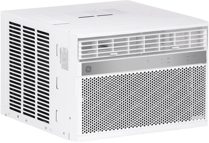 GE - Climatiseur de fenêtre intelligent de 350 pi2 et 8 000 BTU - Blanc