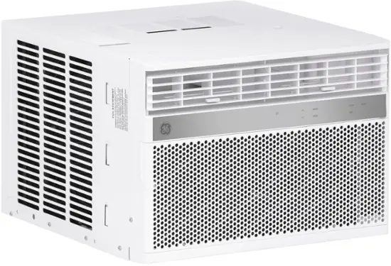 GE - 350 Sq. Ft. 8000 BTU Smart Window Air Conditioner - White