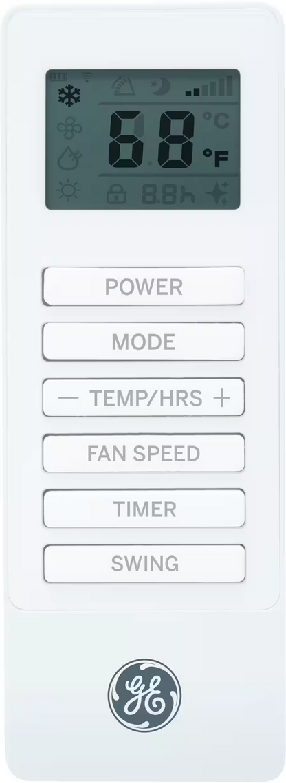 GE® 7,800 BTU SACC 3-in-1 Portable Air Conditioner for Medium Rooms up to 350 sq ft. (11,000 BTU ASHRAE)