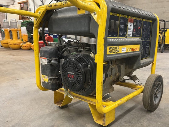 2018 Wacker Neuson GP5600A 5.6 kW Portable Generator Set