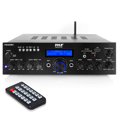 Pyle Wireless Bluetooth Stereo Power Amplifier