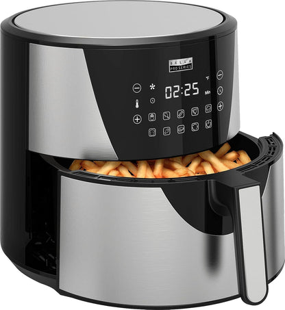 Bella PRO - 8-qt, oyo ezali na 8-qt. Friteuse à air numérique - Acier inoxydable