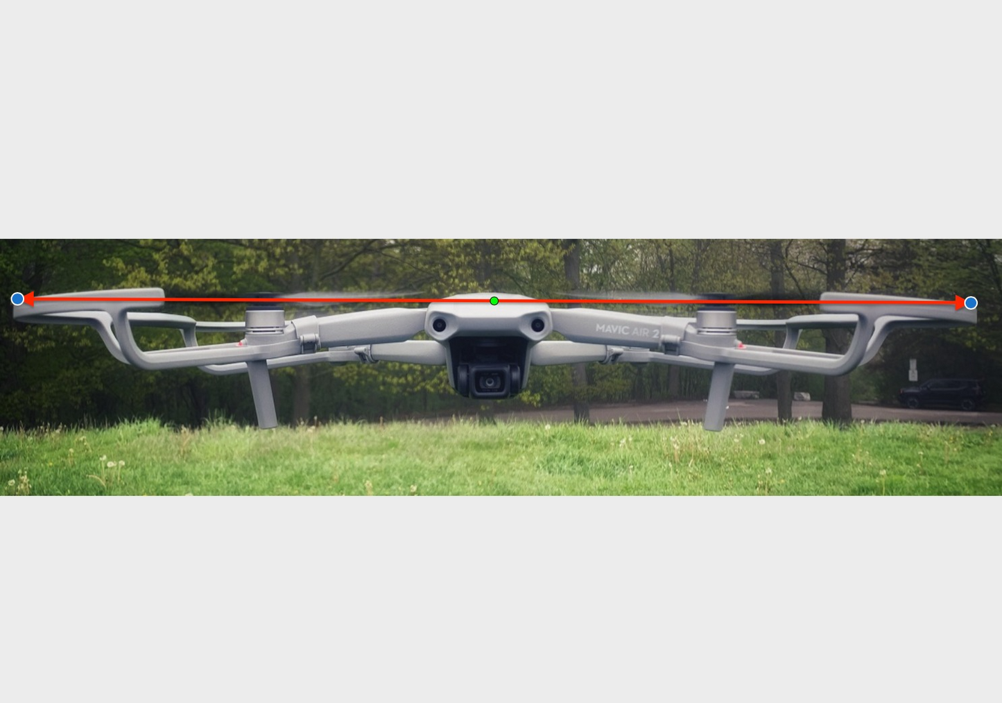 DJI Mavic Air 2 Garde ya hélice