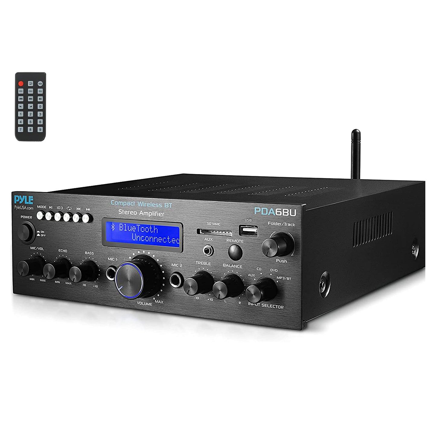 Pyle Wireless Bluetooth Stereo Power Amplifier