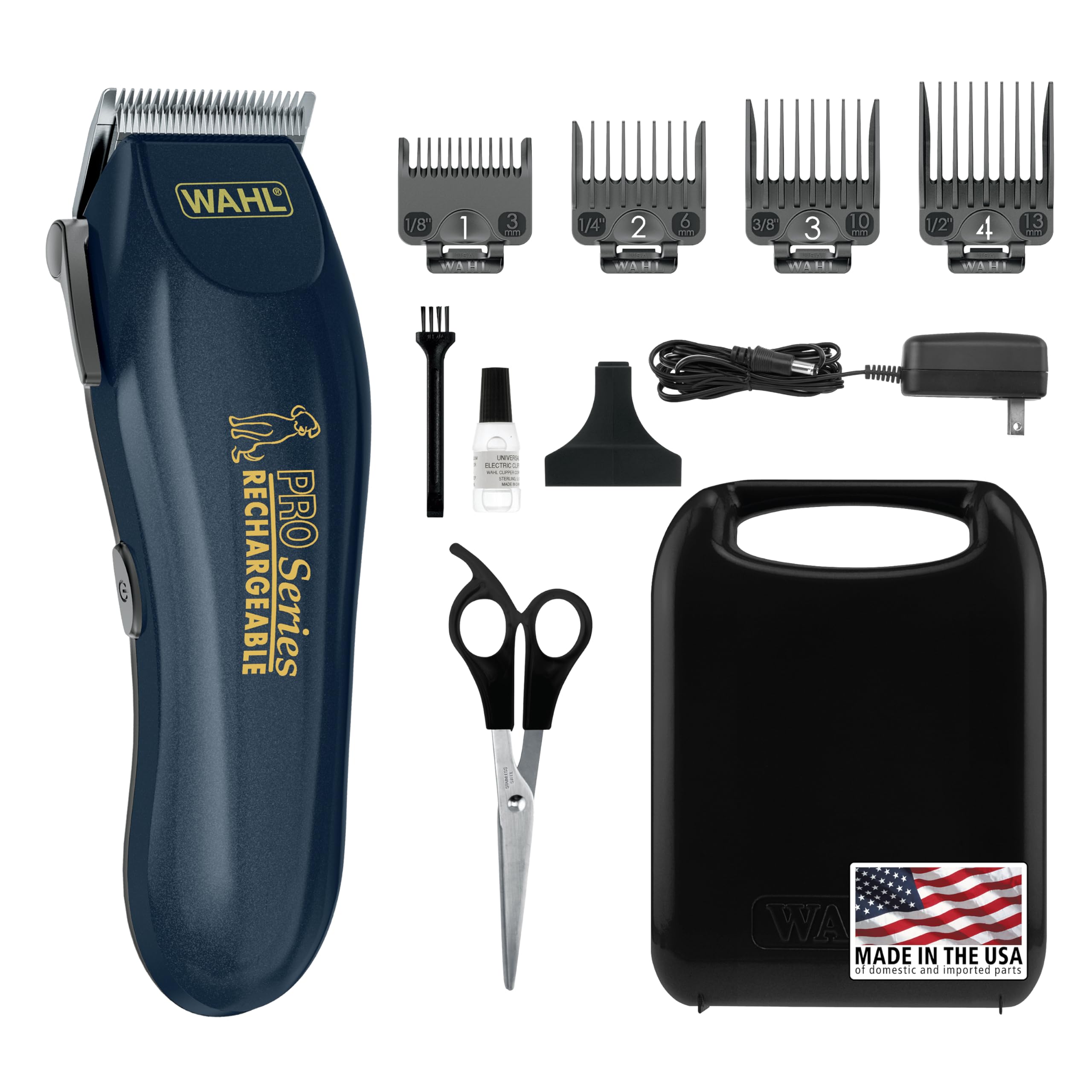 Wahl Quiet Pro Kit ya clipper ya mbwa complet - 12ct