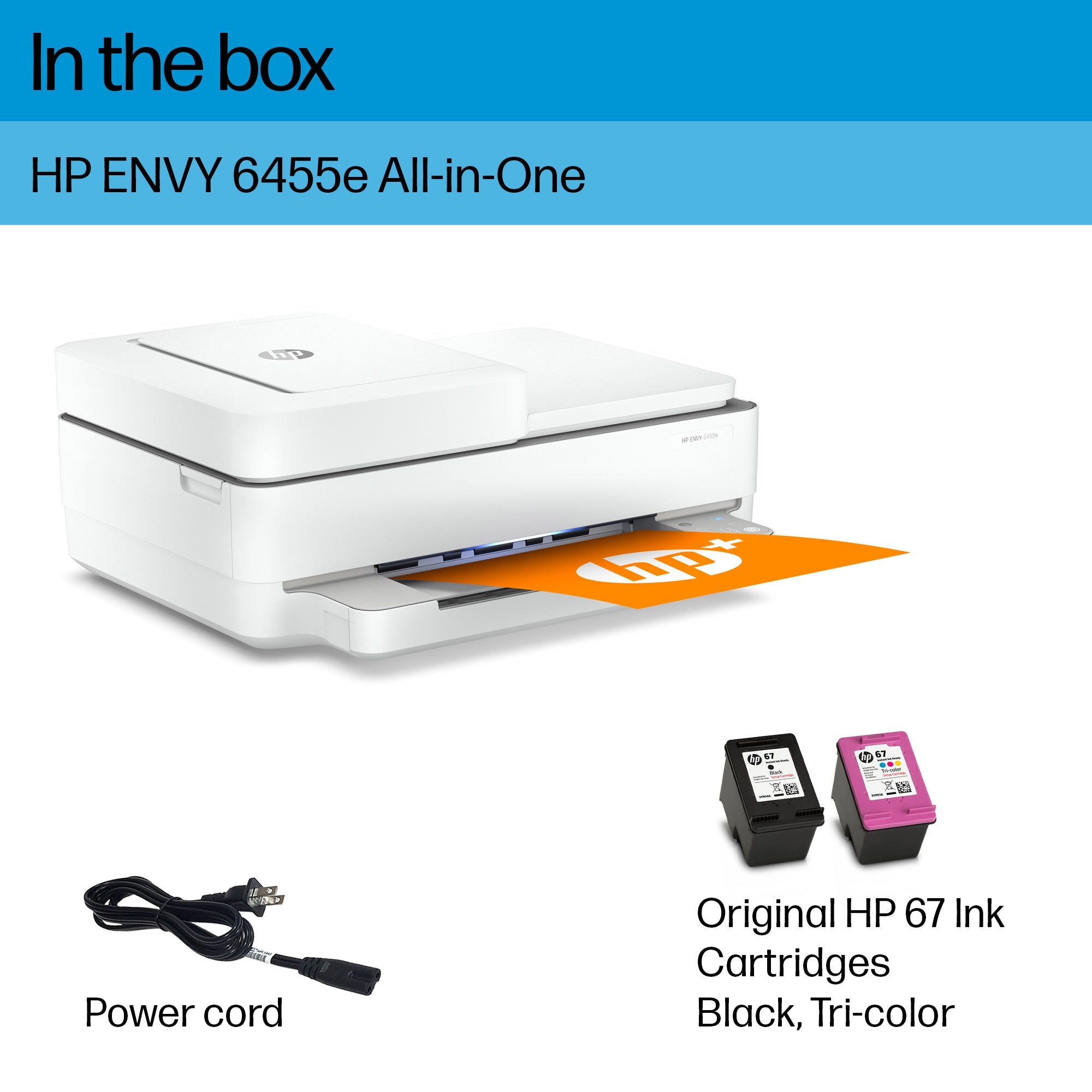 HP ENVY 6455e Wireless All-In-One Inkjet Color Printer