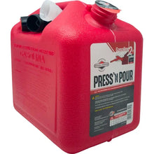 Bidon d'essence anti-déversement en plastique Briggs &amp; Stratton de 2 gallons et plus