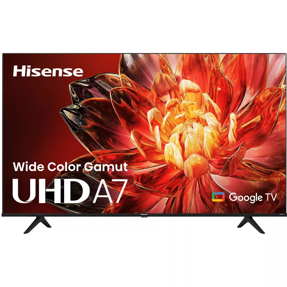 Hisense - Téléviseur intelligent Google de 50 pouces, 4K, UHD