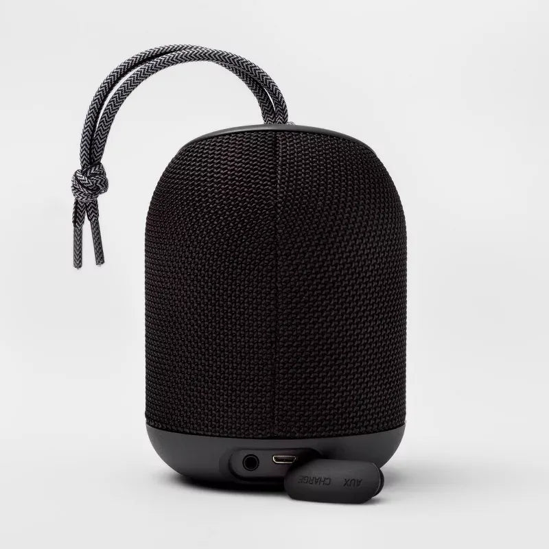 Enceinte Bluetooth portable cylindrique avec sangle - heyday™ 