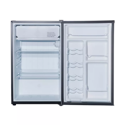 Whirlpool 4.3 cu ft Mini Frigo Acier Inoxydable WH43S1E: Frigo Compact ya Dortoir, Etoile d'Energie, Porte Reversible, 2 Etagères