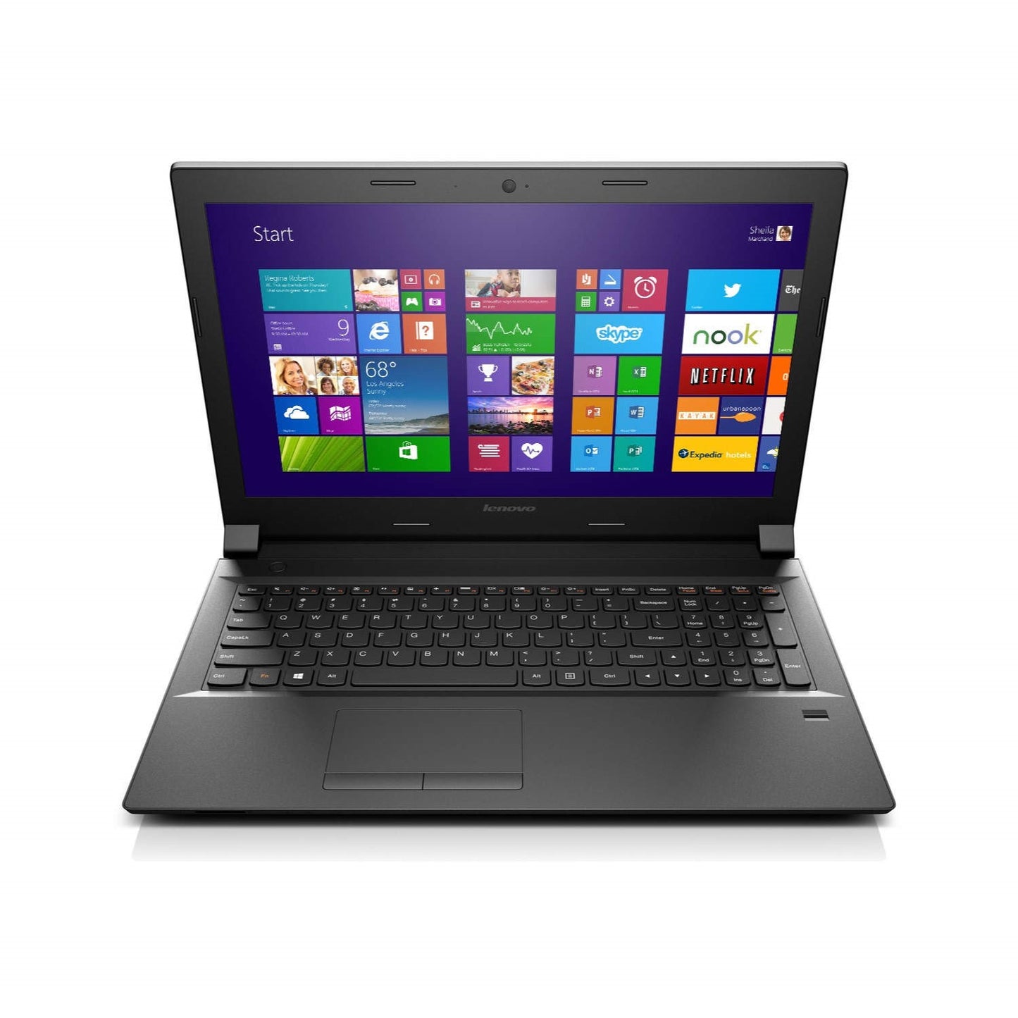 Lenovo B50-45 59441913 Ordinateur portable ya 15,6 pouces (Noir) AMD E1-6010, Mémoire ya 4GB, Disque dur ya 320GB, Windows 10 Professional