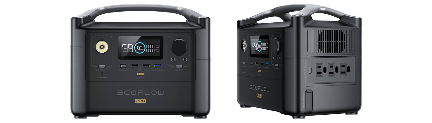 EcoFlow RIVER Pro + RIVER Pro Extra Battery