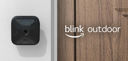 Blink Outdoor - Caméra de sécurité HD sans fil et résistante aux intempéries