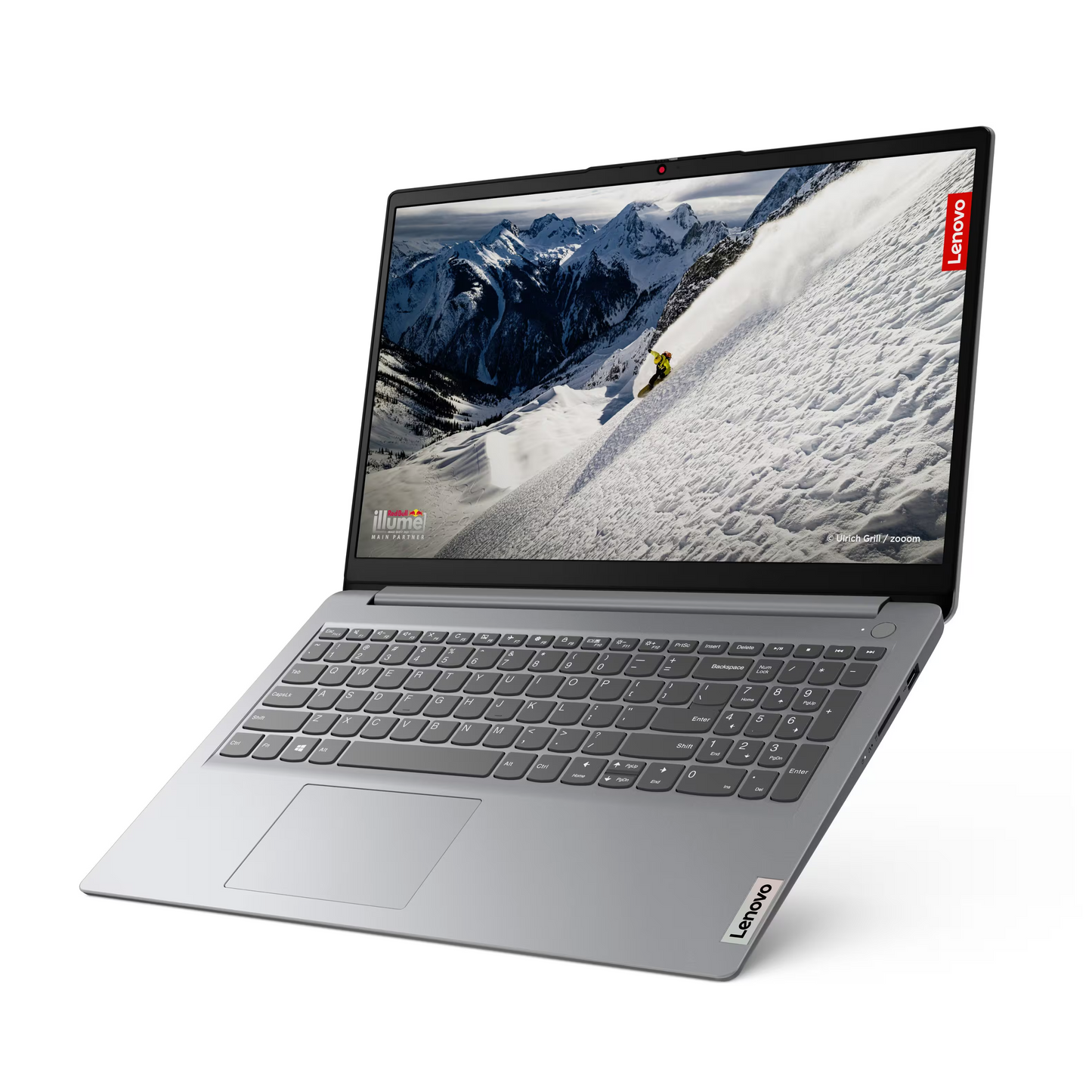 Lenovo - Ordinateur portable HD 15,6" Ideapad 1 - Athlon Silver 3050U - Mémoire 4 Go - eMMC 128 Go - Gris nuage