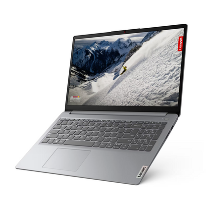 Lenovo - Ideapad 1 15.6" HD Laptop - Athlon Silver 3050U - 4GB Memory - 128GB eMMC - Cloud Grey