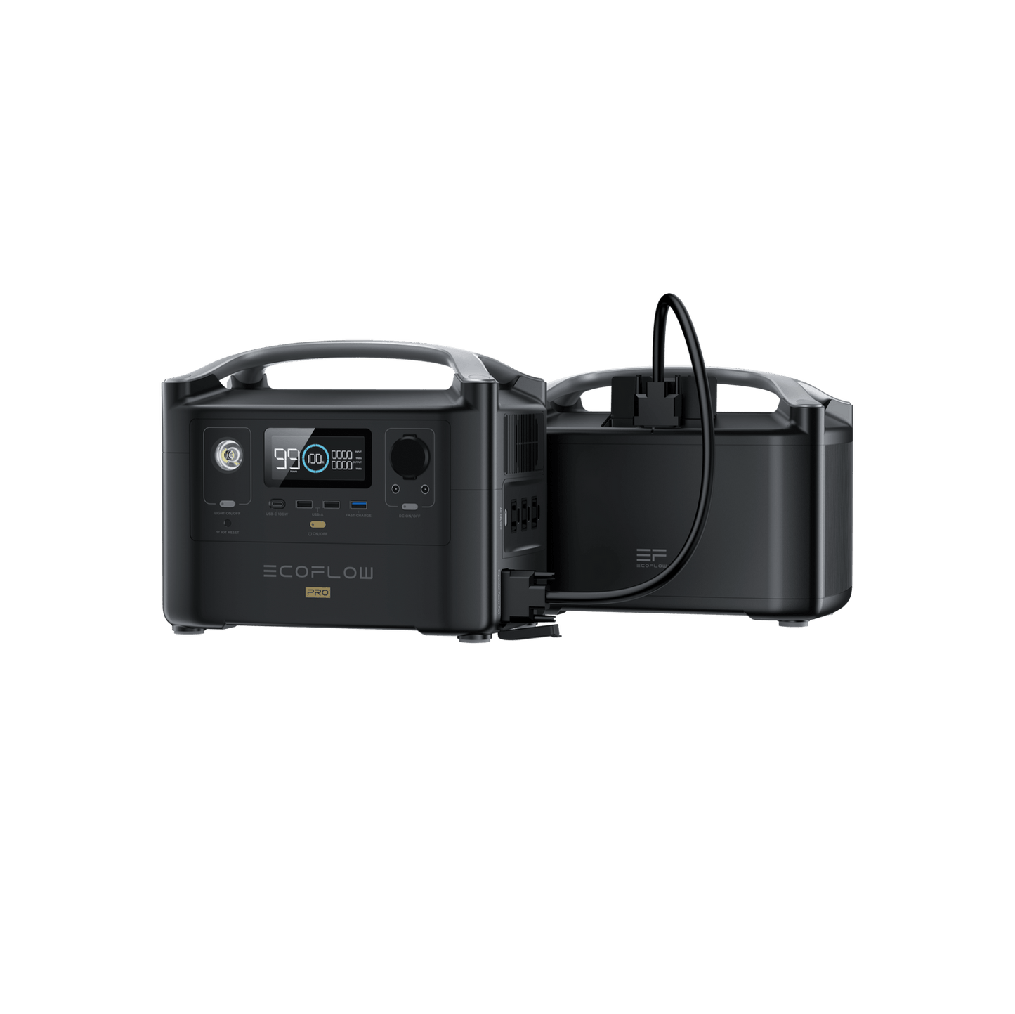 EcoFlow RIVER Pro + RIVER Pro Battery ya likolo