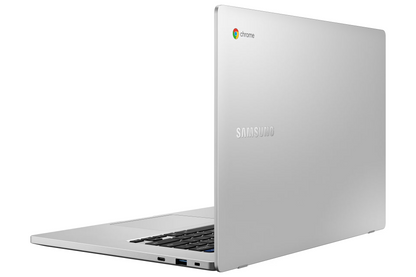 Samsung - 15.6" Chromebook - Intel Celeron - 4GB Memory - 64GB eMMC Flash Memory - Platinum Titan