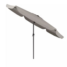 10' x 10' Tilting Market Patio Umbrella with Side Flaps Sand Gray - CorLiving