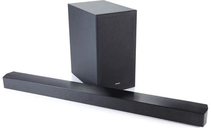 Samsung - 2.1-Channel Soundbar with Wireless Subwoofer and DOLBY AUDIO / DTS 2.0 - Black