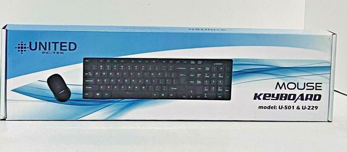 Clavier Générique na Bundle ya ba souris - Boîte ouverte