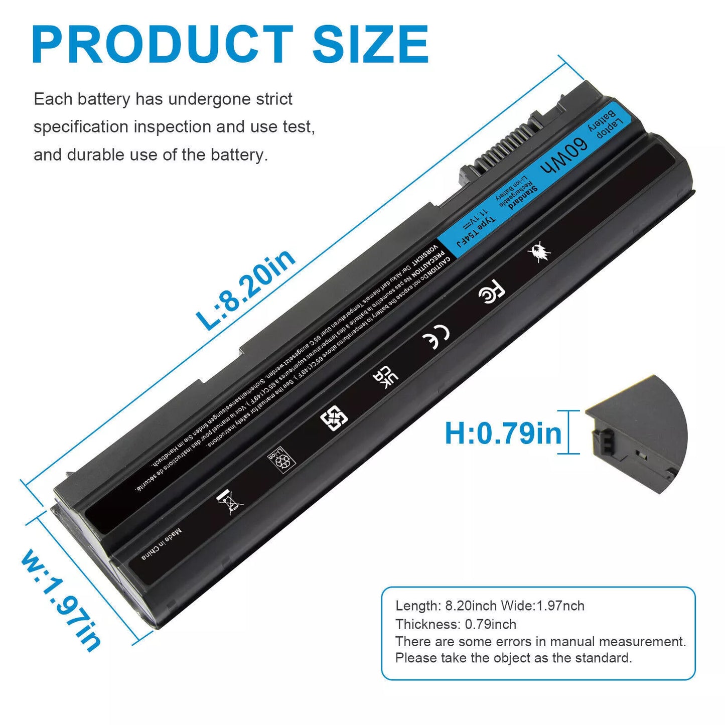 Battery for Dell Latitude