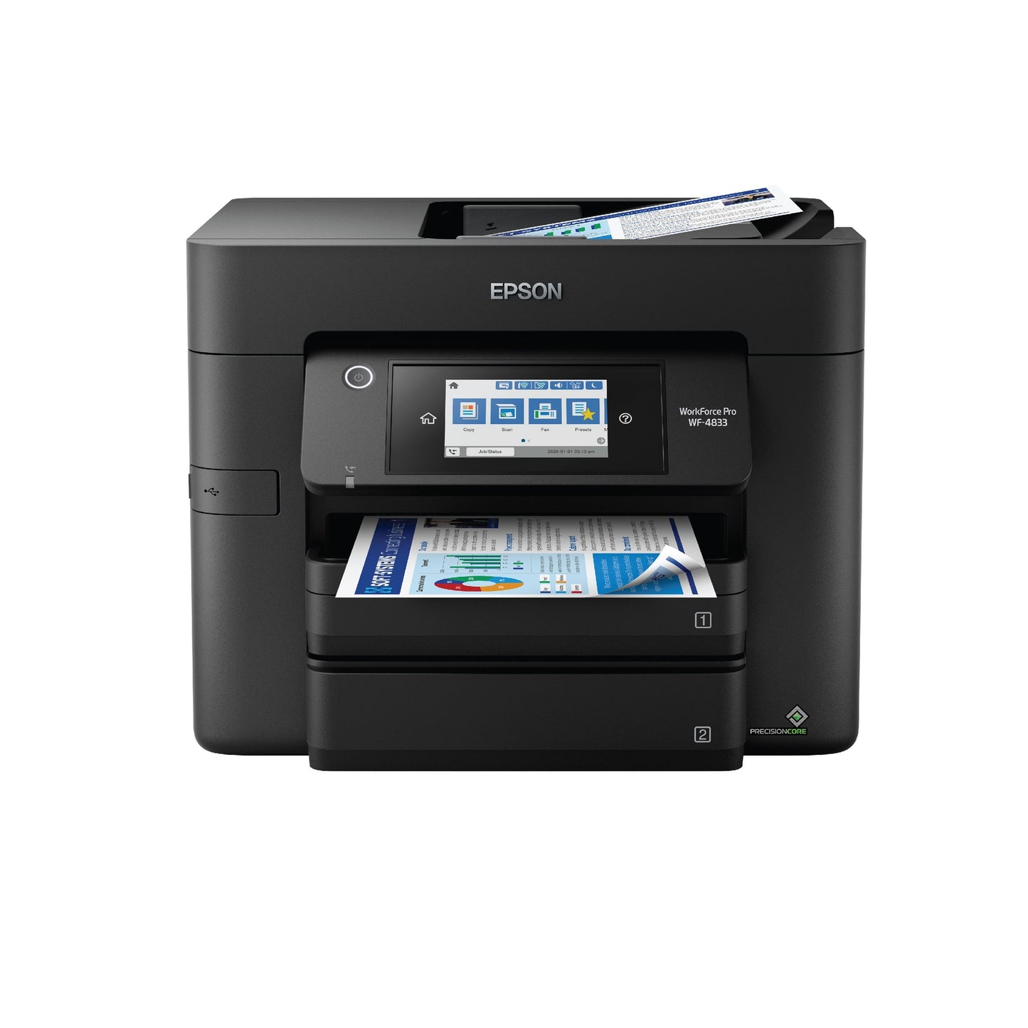 Epson WorkForce Pro WF-4833 Imprimante à jet d'encre ya couleur nionso na moko